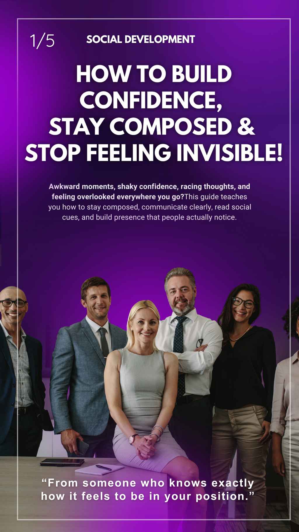 Social Development | How to Build Confidence, Stay Composed & Stop Feeling Invisible!